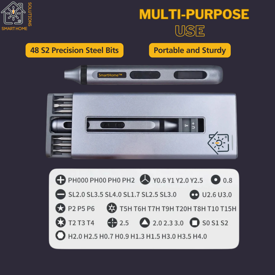 52-in-1 SmartHome™ Präzisions-Elektroschraubendreher