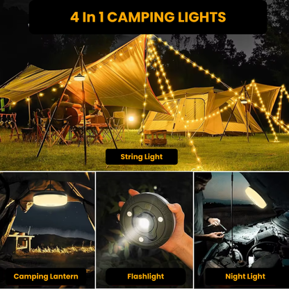 SmartGlow 4-in-1 Camping Lights