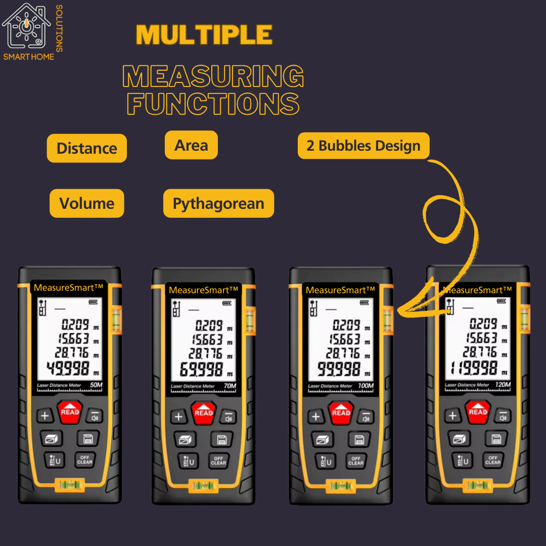 MeasureSmart™ Laser-Entfernungsmesser
