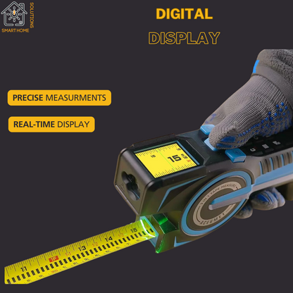 3-in-1 MeasureSmart™ PRO Laser Tape Measure