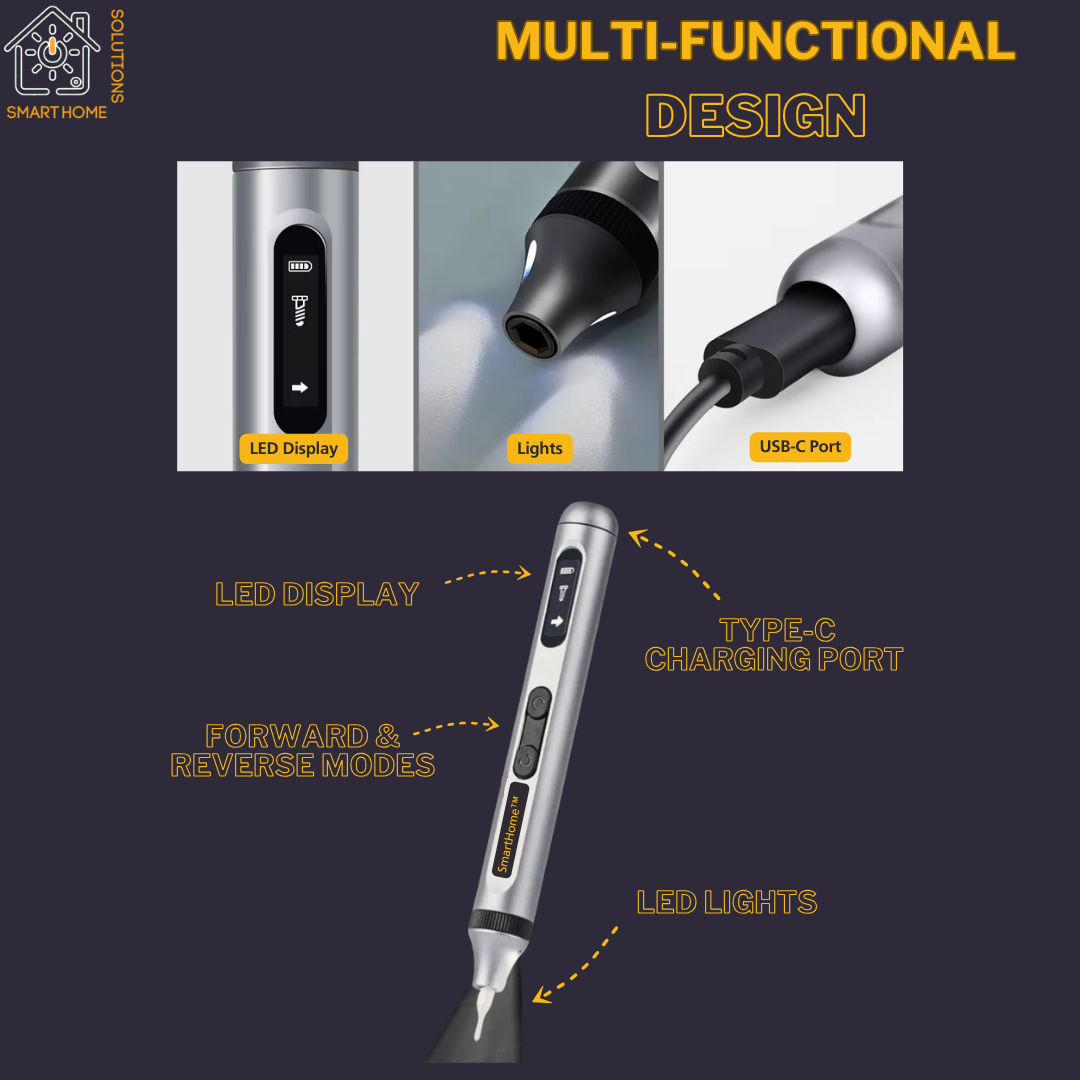 52-in-1 SmartHome™ Präzisions-Elektroschraubendreher